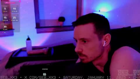 Snapshot of seb_tv chatting on January 11, 8:22 am Sebastian online show from January 11, 8:22 am