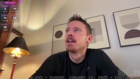 Snapshot of seb_tv chatting on January 12, 6:06 am Sebastian online show from January 12, 6:06 am