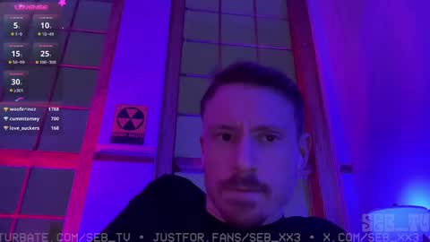 Snapshot of seb_tv chatting on January 14, 5:40 am Sebastian online show from January 14, 5:40 am