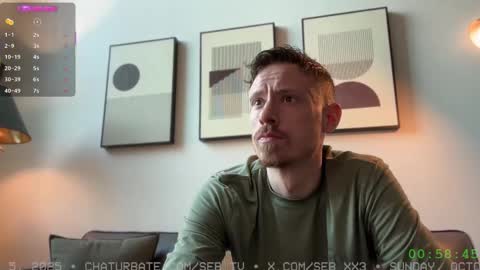 Snapshot of seb_tv chatting on October 5, 9:45 pm Sebastian online show from October 5, 9:45 pm