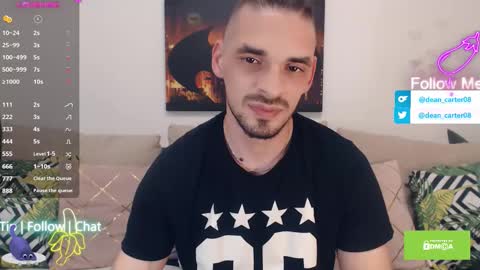 Dean Carter online show from October 20, 10:21 pm