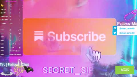 Dean Carter online show from October 22, 10:42 pm