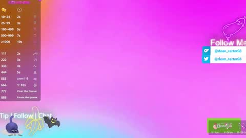 Dean Carter online show from November 25, 10:54 pm