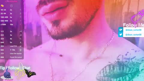 Dean Carter online show from December 2, 12:05 am