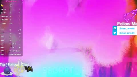 Dean Carter online show from February 6, 11:30 pm