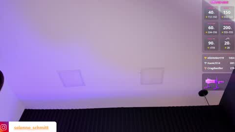 Selenne online show from February 26, 8:44 pm