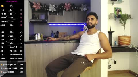 Snapshot of sexys_lave chatting on December 4, 2:20 am Ivanna and Esteban online show from December 4, 2:20 am