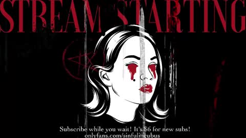 Snapshot of sinfulincubus chatting on February 17, 3:36 am Mistrx Sin online show from February 17, 3:36 am