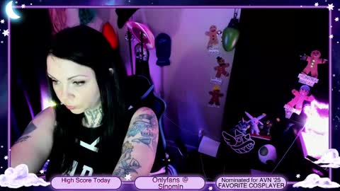 Snapshot of sinominx chatting on December 19, 3:07 am Sinomin online show from December 19, 3:07 am