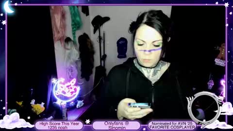 Snapshot of sinominx chatting on January 18, 10:49 pm Sinomin online show from January 18, 10:49 pm