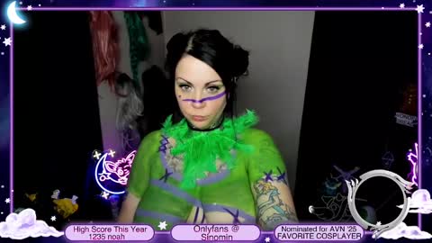 Snapshot of sinominx chatting on January 19, 3:29 am Sinomin online show from January 19, 3:29 am