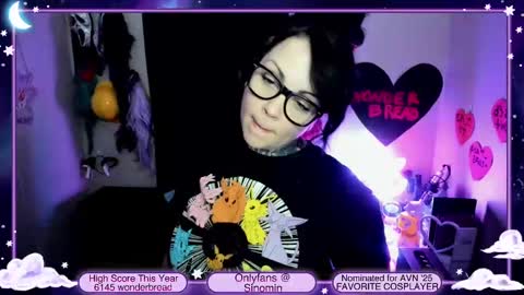 Snapshot of sinominx chatting on January 29, 4:58 am Sinomin online show from January 29, 4:58 am