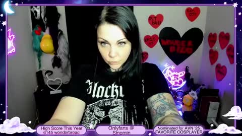 Snapshot of sinominx chatting on February 4, 4:59 am Sinomin online show from February 4, 4:59 am