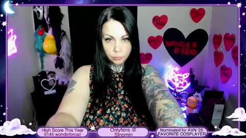 Snapshot of sinominx chatting on February 6, 3:16 am Sinomin online show from February 6, 3:16 am