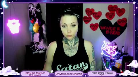 Snapshot of sinominx chatting on March 12, 12:53 am Sinomin online show from March 12, 12:53 am