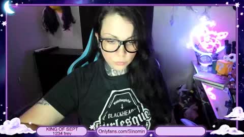 Snapshot of sinominx chatting on September 23, 3:20 am Sinomin online show from September 23, 3:20 am