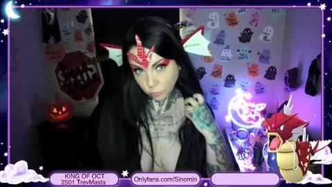 Snapshot of sinominx chatting on October 25, 10:04 pm Sinomin online show from October 25, 10:04 pm