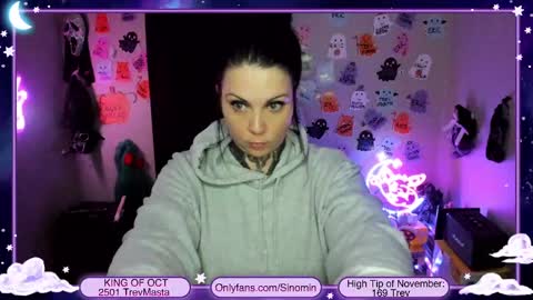 Snapshot of sinominx chatting on November 4, 2:32 am Sinomin online show from November 4, 2:32 am