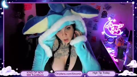 Snapshot of sinominx chatting on November 16, 3:01 am Sinomin online show from November 16, 3:01 am