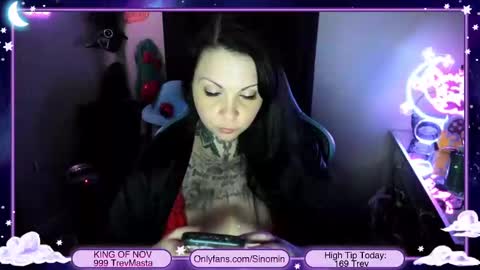 Snapshot of sinominx chatting on November 21, 5:06 am Sinomin online show from November 21, 5:06 am