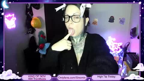 Snapshot of sinominx chatting on November 27, 6:48 am Sinomin online show from November 27, 6:48 am