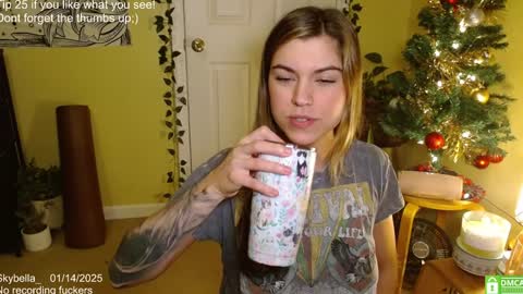 Snapshot of skybella_ chatting on January 14, 1:49 pm Skylar online show from January 14, 1:49 pm