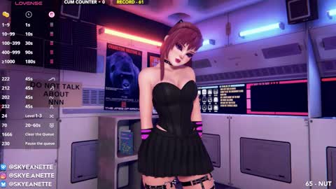 Snapshot of skyeanette chatting on November 15, 2:09 am SkyeAnette online show from November 15, 2:09 am