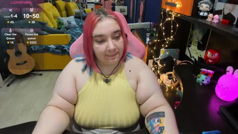 Snapshot of softie_sofy chatting on February 5, 2:29 am Sofie online show from February 5, 2:29 am