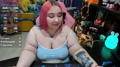 Snapshot of softie_sofy chatting on February 8, 8:42 am Sofie online show from February 8, 8:42 am