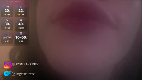 soyangelacortes online show from October 21, 9:37 pm
