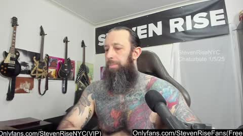 Snapshot of stevenrisenyc chatting on January 6, 12:48 am StevenRiseNYC online show from January 6, 12:48 am