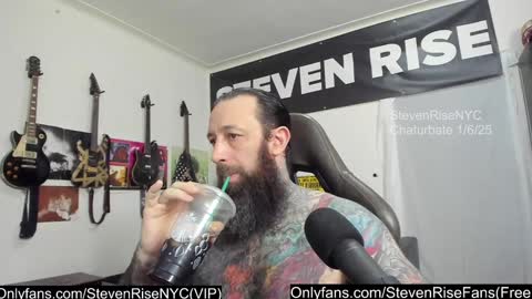 Snapshot of stevenrisenyc chatting on January 6, 5:59 pm StevenRiseNYC online show from January 6, 5:59 pm