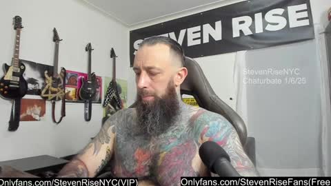 Snapshot of stevenrisenyc chatting on January 7, 10:52 pm StevenRiseNYC online show from January 7, 10:52 pm