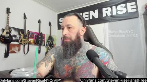 Snapshot of stevenrisenyc chatting on January 11, 2:36 pm StevenRiseNYC online show from January 11, 2:36 pm