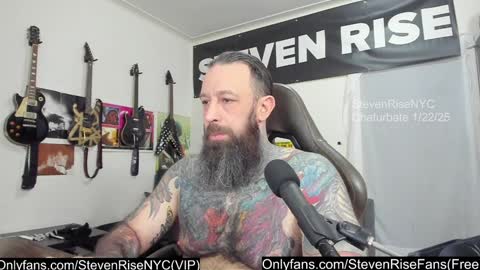 Snapshot of stevenrisenyc chatting on January 22, 4:12 pm StevenRiseNYC online show from January 22, 4:12 pm