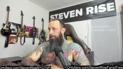 Snapshot of stevenrisenyc chatting on January 29, 2:00 pm StevenRiseNYC online show from January 29, 2:00 pm