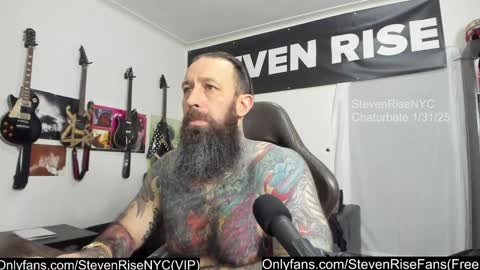 Snapshot of stevenrisenyc chatting on February 1, 2:26 am StevenRiseNYC online show from February 1, 2:26 am