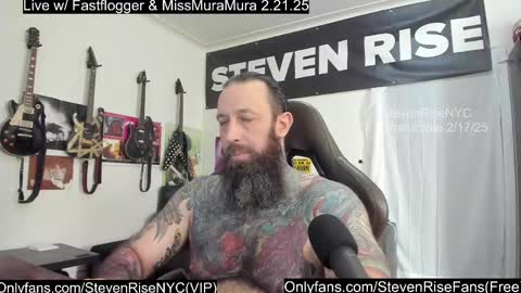 Snapshot of stevenrisenyc chatting on February 17, 6:48 pm StevenRiseNYC online show from February 17, 6:48 pm