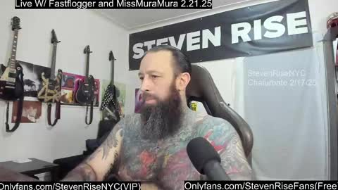 Snapshot of stevenrisenyc chatting on February 17, 10:25 pm StevenRiseNYC online show from February 17, 10:25 pm