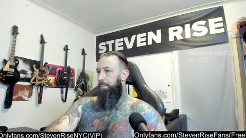 Snapshot of stevenrisenyc chatting on September 15, 12:38 pm StevenRiseNYC online show from September 15, 12:38 pm