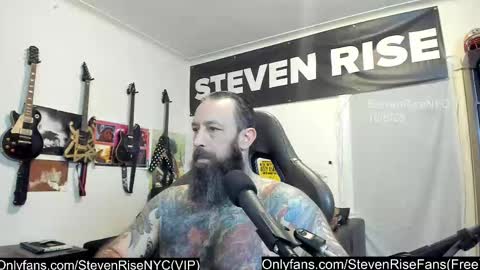 Snapshot of stevenrisenyc chatting on October 8, 12:36 pm StevenRiseNYC online show from October 8, 12:36 pm