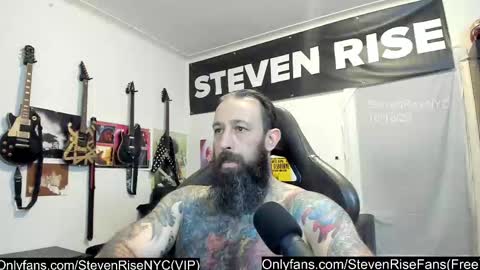 Snapshot of stevenrisenyc chatting on October 13, 12:54 am StevenRiseNYC online show from October 13, 12:54 am