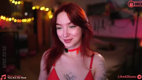 Lika ginger  Jessy blond   online show from February 25, 1:09 am