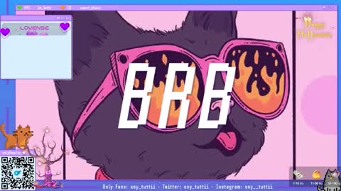 Snapshot of sweet_bluee chatting on October 13, 1:00 pm Tutti online show from October 13, 1:00 pm