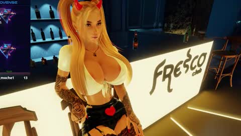 Fleur online show from February 3, 2:53 am