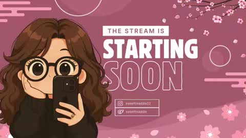 Snapshot of sweettmaddie chatting on November 21, 1:10 pm Maddie online show from November 21, 1:10 pm