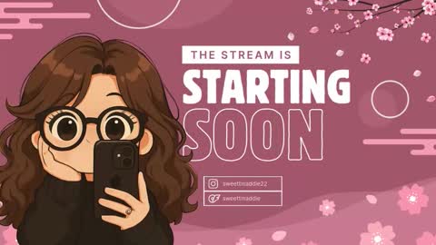 Snapshot of sweettmaddie chatting on November 25, 12:49 pm Maddie online show from November 25, 12:49 pm