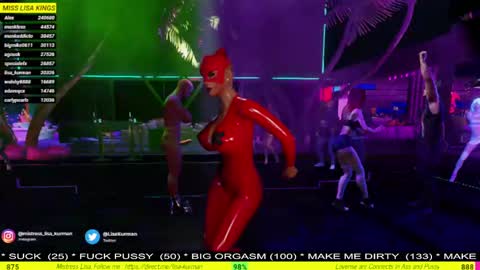  MISTRESS LISA  FIRST 3DXCHAT CAMGIRL   3dxchat anime gaming mistress domina online show from January 6, 8:18 pm