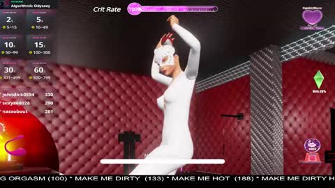  MISTRESS LISA  FIRST 3DXCHAT CAMGIRL   3dxchat anime gaming mistress domina online show from January 9, 1:29 am