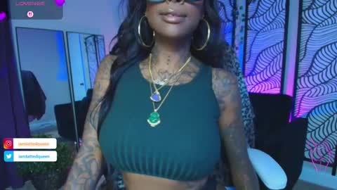 Snapshot of tatted_vixen chatting on November 5, 11:38 pm Tatted Queen online show from November 5, 11:38 pm